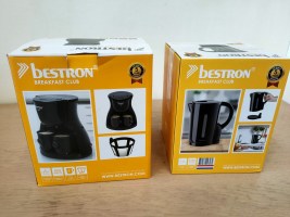 Bestron koffie apparaat en waterkoker, camping (2)